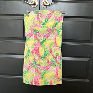 Lilly Pulitzer Strapless Dress - Size 2